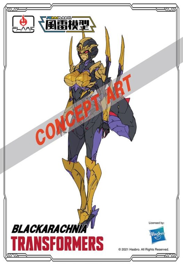 Flame Toys Official New Project Announcement For Beast Wars Blackarachnia (1 of 1)